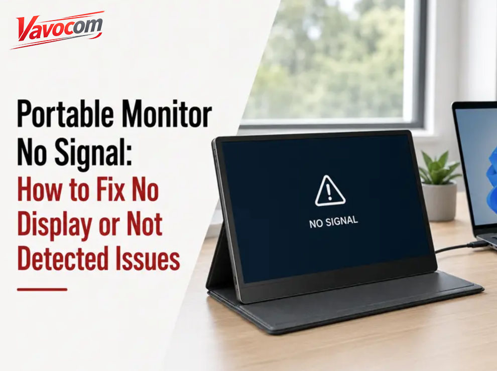 Portable Monitor No Signal: How to Fix No Display or Not Detected Issues